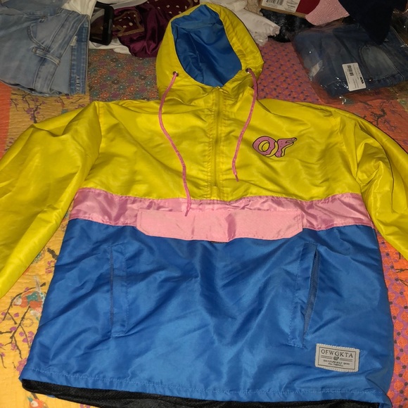 Odd Future Tops - ODD FUTURE PULLOVER JACKET🍩💜